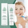 thumbnail image 2 of Organics Mint Toothpaste, Fluoride Free All-Natural Toothpaste for Fresh Breath, Odor Removal & Long-Lasting Freshness, Mint Flavors, 2 of 5