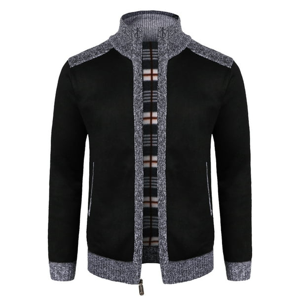 Suéter de lana para hombre, prendas de punto para otoño e invierno, grueso, cálido, informal Pompotops oipoqjl11173