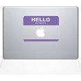 thumbnail image 1 of The Decal Guru Name Tag MacBook Decal Vinyl Sticker - 12" MacBook - Lavender (1135-MAC-12M-LAV), 1 of 1