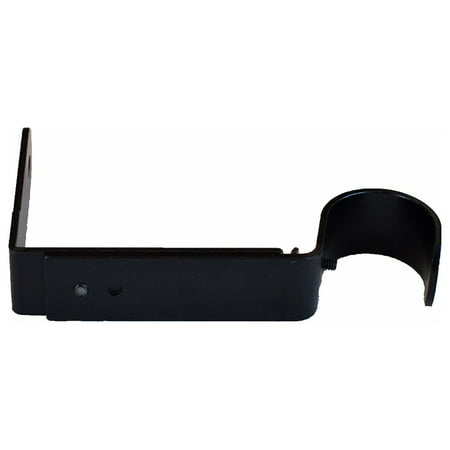 Urbanest Curtain Rod Bracket Adjustable Fits 1 1 4 Rod Black