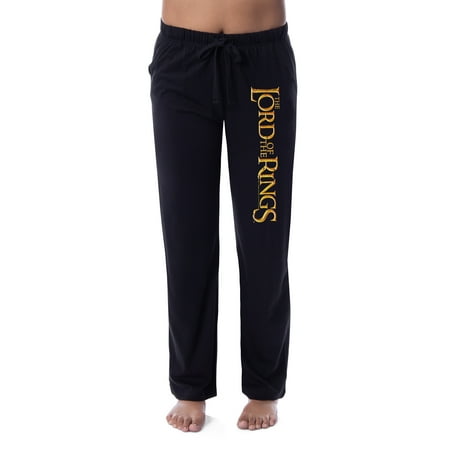 

The Lord Of The Rings Womens Movie Film Title Sleep Pajama Pants (Large)
