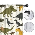 thumbnail image 4 of Blackout Kids Curtains,Cute Dinosaur Pattern Childrens Insulated Curtains Set Of 2,Bedroom Essentials,Toddler Room Decor 42x54in(106x137cm), 4 of 4