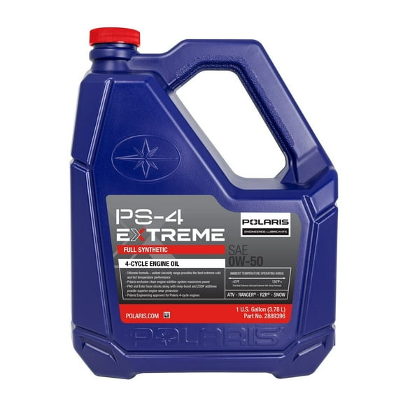 Polaris 2889396 PS-4 0W-50 Extreme Full-Synthetic Oil 1 Gallon