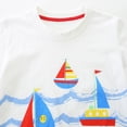 thumbnail image 5 of Tiijoy Boys Summer Outfits Casual Knit Cartoon Short Sleeve T-Shirt Shorts Set, Sizes 3-4, 5 of 5