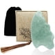 thumbnail image 1 of Herramienta de masaje facial Gua Sha Jade Stone para rostro y cuerpo, 1 of 6