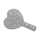 thumbnail image 4 of Pequeño espejo de maquillaje de mano Espejo Decorativo Bling Bling Espejos de corazón Espejo de mano para mujeres Niñas Regalo del Blanco Macarena espejo cosmético, 4 of 8