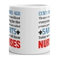 thumbnail image 3 of 11 oz Nurses Appreciation Gift Centuries Ago Those Who Were Called Saints Today We Call Them Nurses Coffee Tea Mug, 3 of 3