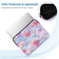 thumbnail image 5 of Quilted Laptop Sleeve for 13-16 Inch Laptops Protective Laptop Case Cover Lightweight Travel & Office Essentials Colorful Heart-shaped Balloons, 5 of 8