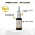 thumbnail image 4 of BEE & YOU Antibacterial Propolis Nasal Spray, 1 Fl oz, Moisturize, Congestion Relief, Drug-Free, 4 of 9