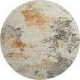 thumbnail image 2 of Addison Rugs Mayfield Premium Machine Washable Transitional Modern Rust Round Rug, 8' x 8', 2 of 6