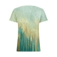 thumbnail image 4 of Hauts à Manches Courtes pour Femmes Mode Été Imprimé Ordinaire T-Shirt à Manches Courtes Col Rond pour Femmes Hauts à Manches Courtes pour Femmes T-Shirts d'Été pour Femmes Mode, 4 of 5