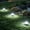 White676, variant on Tuvgenk Dusk till Dawn solar garden lights outdoor Walkway Light LED White Plastic Circle decorative garden stakes lights