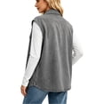 thumbnail image 4 of VBVC Women's Sleeveless Curved Hem Denim Vest , Button Down Jean Vest For Women, S-2XL, 4 of 8