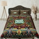 thumbnail image 1 of Colorido abstracto Africano Patrón Juego de Cama Funda Nórdica, Boho Ropa de Cama Étnica, 1 of 4