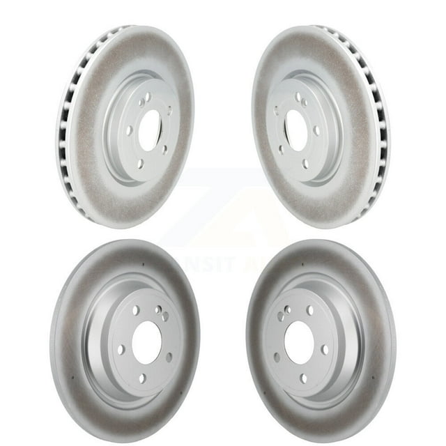 Genius Front Rear Coated Disc Brake Rotors Kit for Car Mercedes-Benz GLB250 GLA250 EQB 350 300 KG-101896