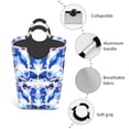 thumbnail image 4 of XMXY Blue Graffiti Rectangular Laundry Basket Organizer,Collapsible Tall Clothes Hampers for Laundry with Handles, 4 of 6