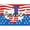 J, variant on Qocolhg Monogram Initial Patriotic Door Mat 4th of July Red Blue White Star Stripe American Flag Welcome Mats 15.7×23.6 inch 26 Letter Independence Day Entrance Door Rugs with Non-slip Backing, D