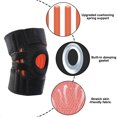 thumbnail image 3 of Knee support belt side stabilizer and patellar rubber pad, relieve knee pain, 3 of 5