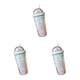 thumbnail image 4 of Naiovety Botella de agua de plástico arcoíris, opción elegante y duradera para el día a día, regalo, taza con tapa de paja, azul claro, Type1 NO1, 4 of 6