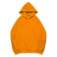 thumbnail image 4 of Hessimy Hoodies For Women Drawstring Cute Hoodies Fall Jacket Oversized Casual Sweatshirts With Pocket Essentials Hoodie Pullover Women Blouses sweatshirts for teen girls(A57-Orange,XXL), 4 of 5
