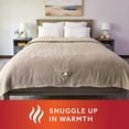 thumbnail image 5 of Sunbeam Plush Electric Heated Blanket, 1 Each, 5 of 8