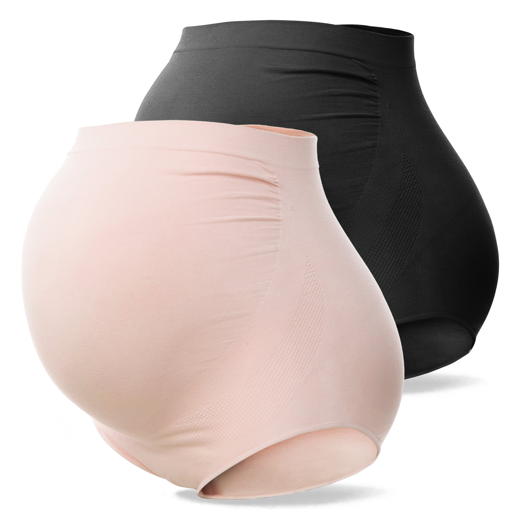 Women's Over Bump Maternity Underwear Seamless Pregnancy Panties