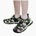 thumbnail image 3 of Godom Girl Sandals Open Toe Summer Flats Dress Sandal Shoes for Toddler Little Big Kid, 3 of 7