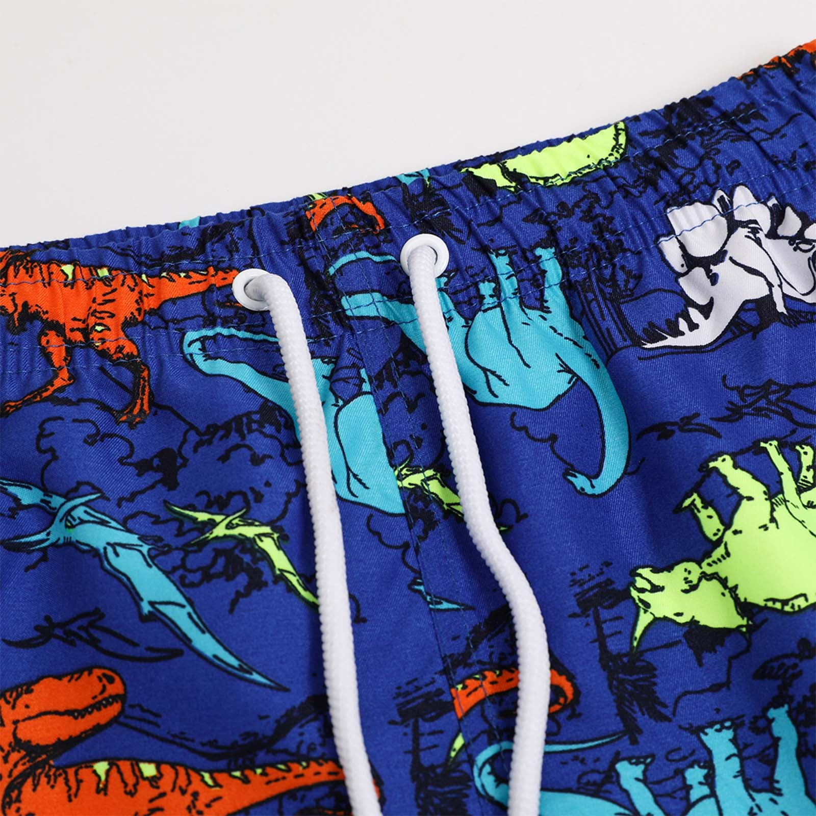 Gubotare Toddler Short Swim Trunks Boys' Swim Trunk Shorts, Lightweight & Water Repelling, Quick Dry Material Size 5-6T (Blue,5-6 Years)