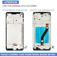 thumbnail image 4 of ARSSLY Original for Samsung Galaxy A21S Screen Replacement for Galaxy A21S LCD for Samsung A21S Display for SM-A217F SM-A217M Digitizer Touch Screen Assembly Repair Parts with Frame(Not for A21), 4 of 8