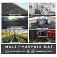 thumbnail image 4 of YfulYde Interlocking Rubber Floor Mat for Restaurant Kitchen Floor Anti Fatigue Bar Door Mat Non-Slip Indoor Outdoor Shower Pool Drainage, Durable Garage Flooring 36 x 36 Inch, 4 of 8
