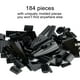 thumbnail image 2 of Apostrophe Games SR-71 Blackbird Jet Building Block Set – 184 Pcs Blackbird Jet Building Toys Set – Toy Plane for Kids Older Than 10 and Adults – Compatible with All Building Bricks, 2 of 5
