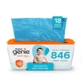 thumbnail image 1 of Diaper Genie Easy Roll Refill, Unscented, Odour Control, 18 Easy Roll bags / holds up to 846 diapers, 1 of 10