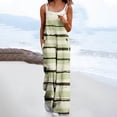 thumbnail image 2 of Fashion Jumpsuits for Women Tummy Control Summer Plus Size Casual Loose Printed Pockets Sleeveless Back Strap Jumpsuit, 2 of 5