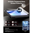 thumbnail image 4 of Poetic Revolution Case for Google Pixel 10A, | Slide Camera Cover | Tempered Glass Screen Protector | 20FT Mil-Grade Drop Tested | Full-Body Rugged Dual-Layer Shockproof Cover with Kickstand, Black, 4 of 9