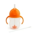 thumbnail image 4 of Munchkin® Any Angle™ Weighted Flexi-Straw Trainer Sippy Cup with Click Lock™ Lid, 7 Oz, Orange, Unisex, 4 of 8