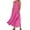 Hot Pink, variant on Wdgfv Women's Summer Cotton Linen Long Dress Sleeveless Elegant Flowy Dresses Plus Size Loose Comfy Dress with Pockets Light Green S