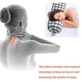 thumbnail image 4 of Organic buckwheat cotton zipper shell, cylindrical pillow, 4 of 5