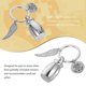 thumbnail image 3 of Mini Urn Memorial Keychain Small Cremation Urn Keepsake Keychain for Ashes, 3 of 3
