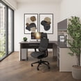 thumbnail image 2 of Bestar Connexion L-Shaped Workstation with Hutch, Multiple Colors, 2 of 8