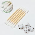 thumbnail image 4 of 1000 Count Bamboo Cotton Swabs, Round Double-headed Cotton Buds Wooden Sticks for Makeup，Ear Cleaning, 4 of 8