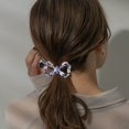 thumbnail image 1 of Fiudx Coletero Elástico con Lazuli Seguro, Elegante Diseño de Flor de Perla, Tendencia de Moda Coreana, Versátil para Peinados, Accesorios para Mujer, Material de Acetato., 1 of 6