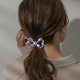 thumbnail image 1 of Fiudx Accesorios para El Cabello, Lazo Elástico de Alta Elasticidad, Elegante Diseño Floral de Perlas, Coletero Versátil de Acetato, Decoración con Trenza para Cola de Caballo, Ideal para Salidas Inf, 1 of 6