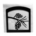 thumbnail image 5 of Village Wrought Iron Pinecone - Metal Coated Napkin Holder - 5 3 By 4"W X 6"H, 5 of 5