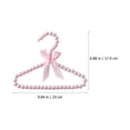 thumbnail image 2 of Minkissy 6 Pcs Cintres pour Bébé en Plastique pour Organisateur de Garde-Robe avec Rétention de Forme, 2 of 8