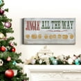 thumbnail image 2 of Jingle All The Way Type Premium Gallery Wrapped Canvas - Ready to Hang, 2 of 9