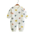 thumbnail image 2 of Landzoo One Infant Baby Boy Cotton Print Romper Jumpsuit Playsuits Outfits Newborn Cozy Stylish Baby Clothes 3-6 Months, 2 of 3