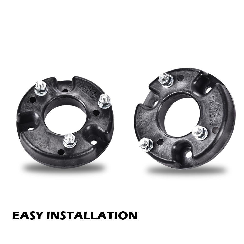 CROSSDESIGN 2" Molded Bolt Leveling Kit Fit for Ford F150 2009-2022 Black