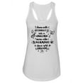 thumbnail image 1 of Fantasy Quote Design Tank Women -Image by Shutterstock, Female XX-Large, 1 of 4