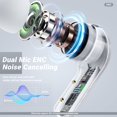 thumbnail image 3 of Auriculares inalámbricos ACEFAST T6 Bluetooth con cancelación de ruido ENC, 3 of 9