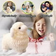 thumbnail image 3 of Cute Plush Sheep Toy, Soft Stuffed Animal Doll, Cuddly Lamb Plushie for Kids, Gifts for Valentine's Day, Perfect for Home Decoration and Bedtime Companion, 10 Inches (L), 3 of 4